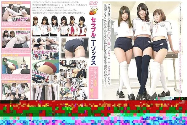 NFDM-404 Serablo Knee Socks – Leg job with compression knee socks in bloomers