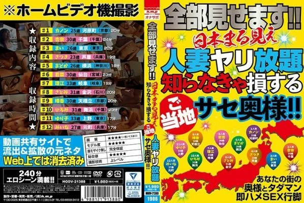 HODV-21388 I’ll show you all! !! All-you-can-see married woman spear in Japan Local Sase wife who loses if you do not know! !!
