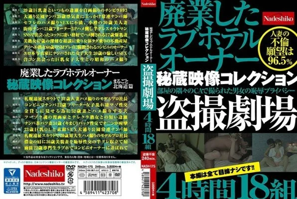 NASH-175 Love Hotel Owner’s Treasured Video Collection Voyeur Theater 4 Hours 18 Groups