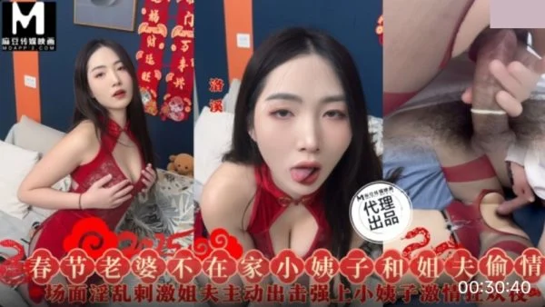 SZL-028: Spring Festival – Wife Away, Sister-in-Law and Brother-in-Law’s Forbidden Affair with Luo Xi